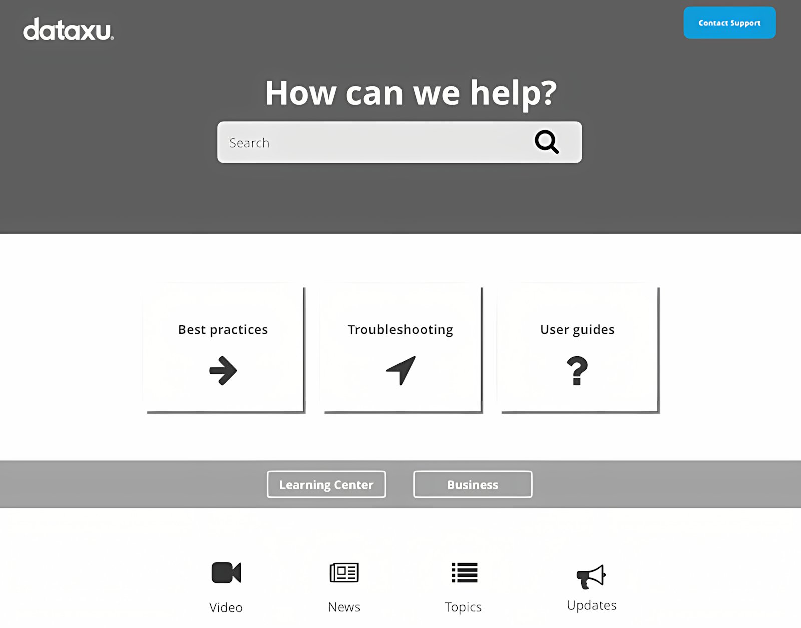 community wireframe