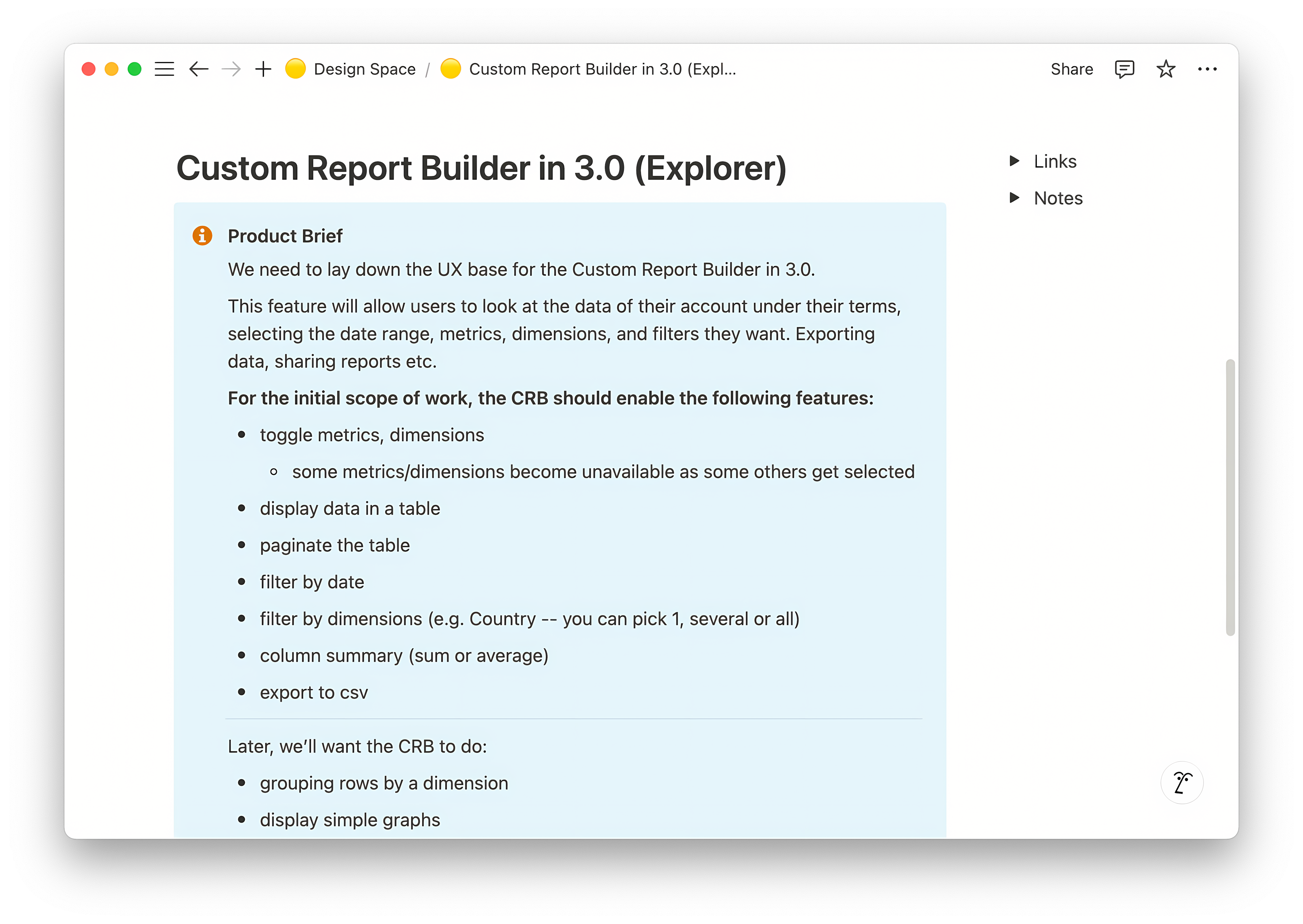 Initial wireframe or user flow diagram showing accordion filter structure